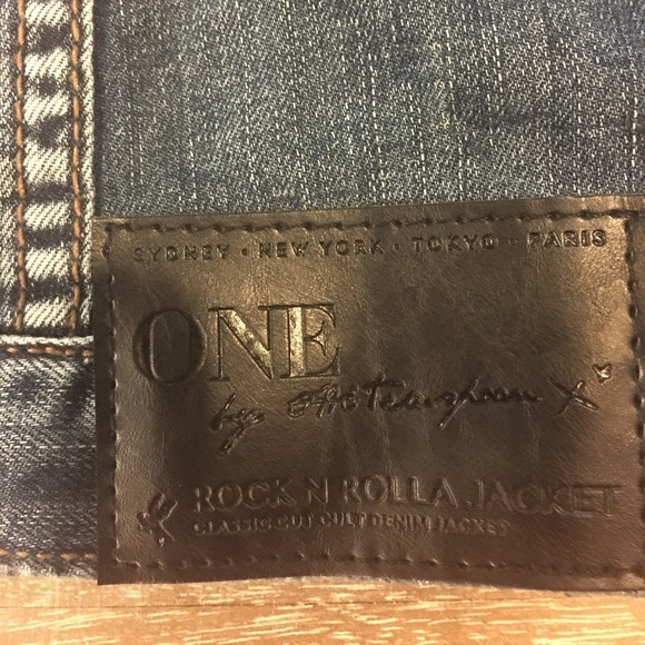 One Teaspoon Rock N Roller Denim Jacket - Medium - Picture 4 of 5